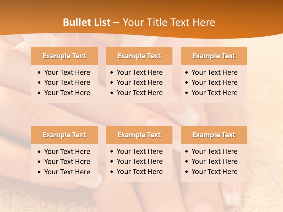 Wellness Close Up French PowerPoint Template