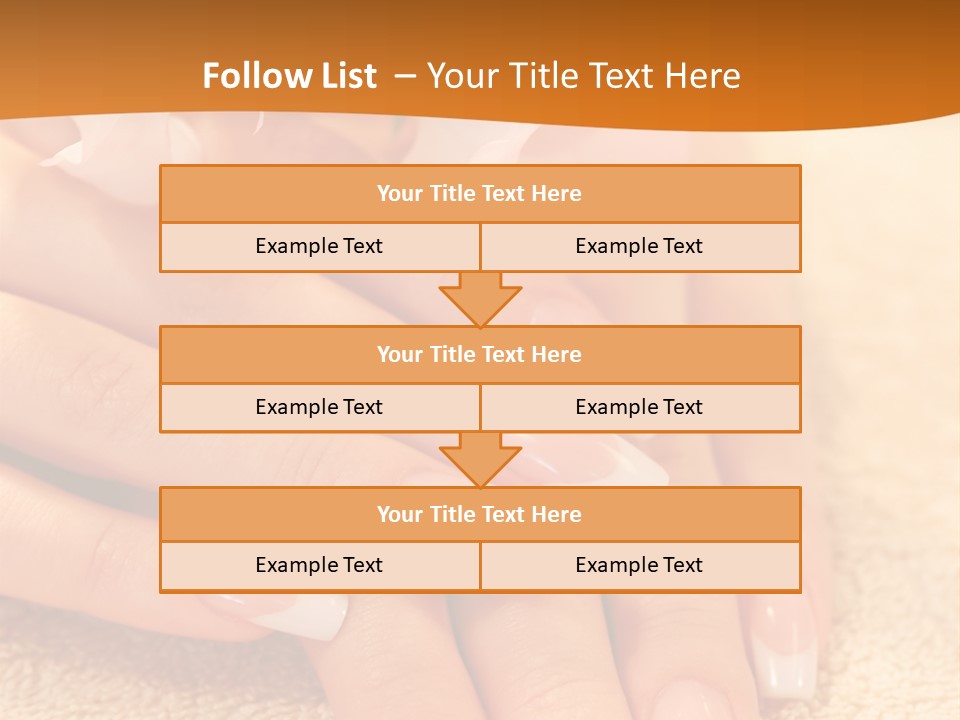 Wellness Close Up French PowerPoint Template