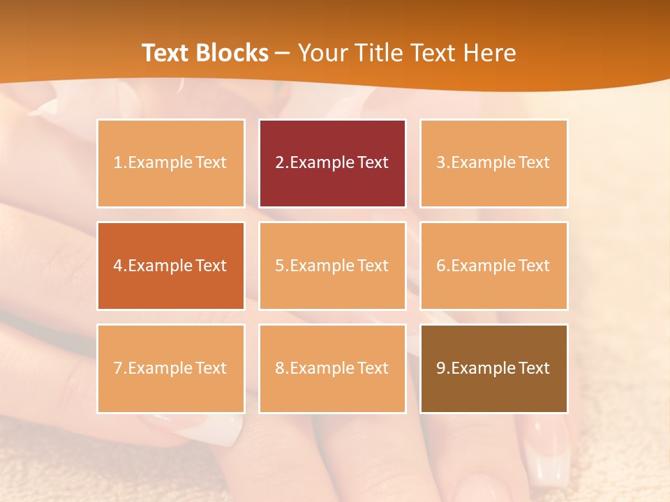 Wellness Close Up French PowerPoint Template