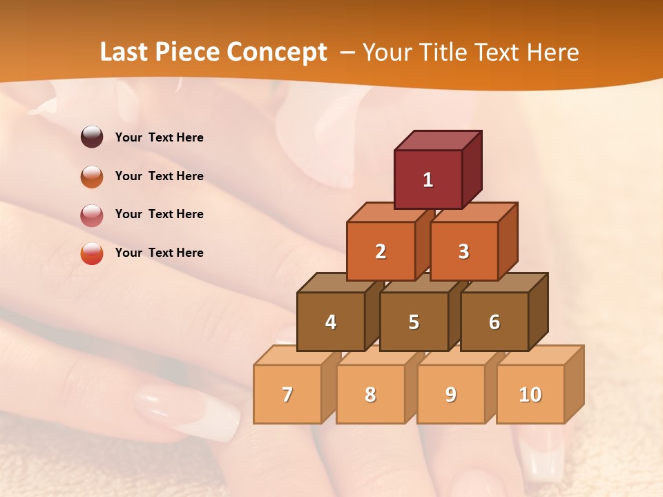 Wellness Close Up French PowerPoint Template