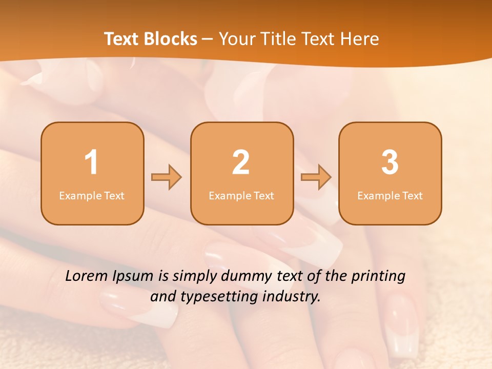 Wellness Close Up French PowerPoint Template