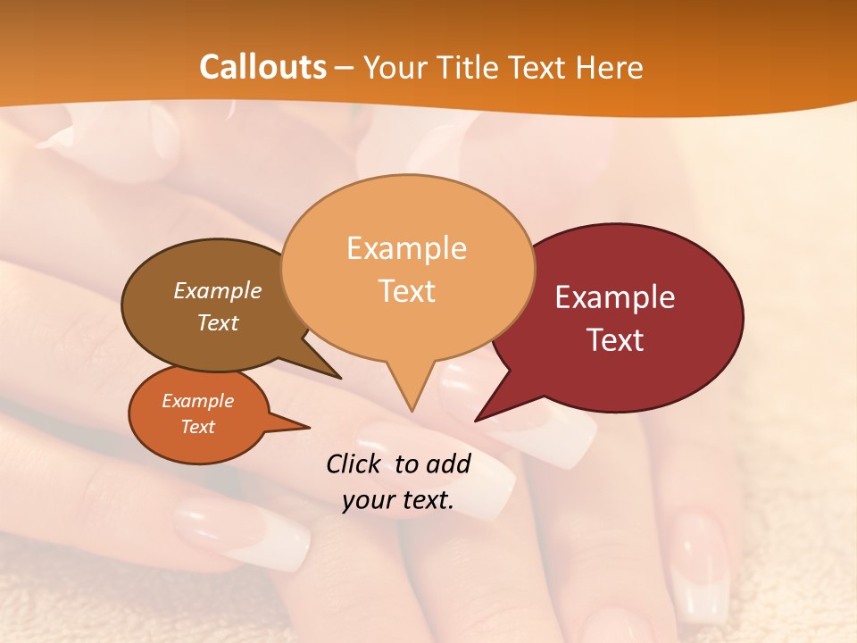 Wellness Close Up French PowerPoint Template