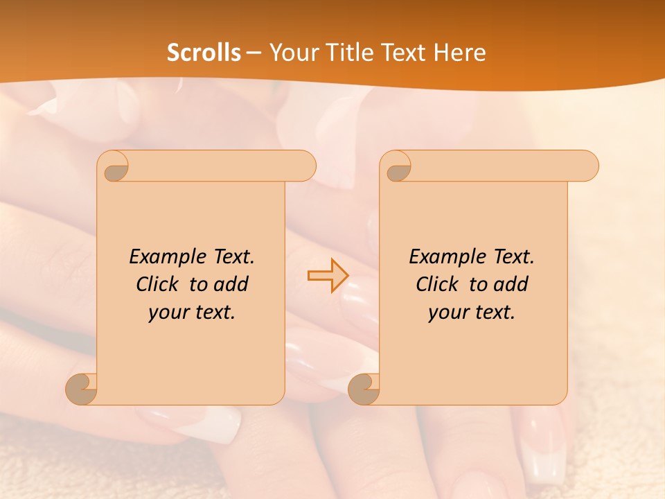 Wellness Close Up French PowerPoint Template