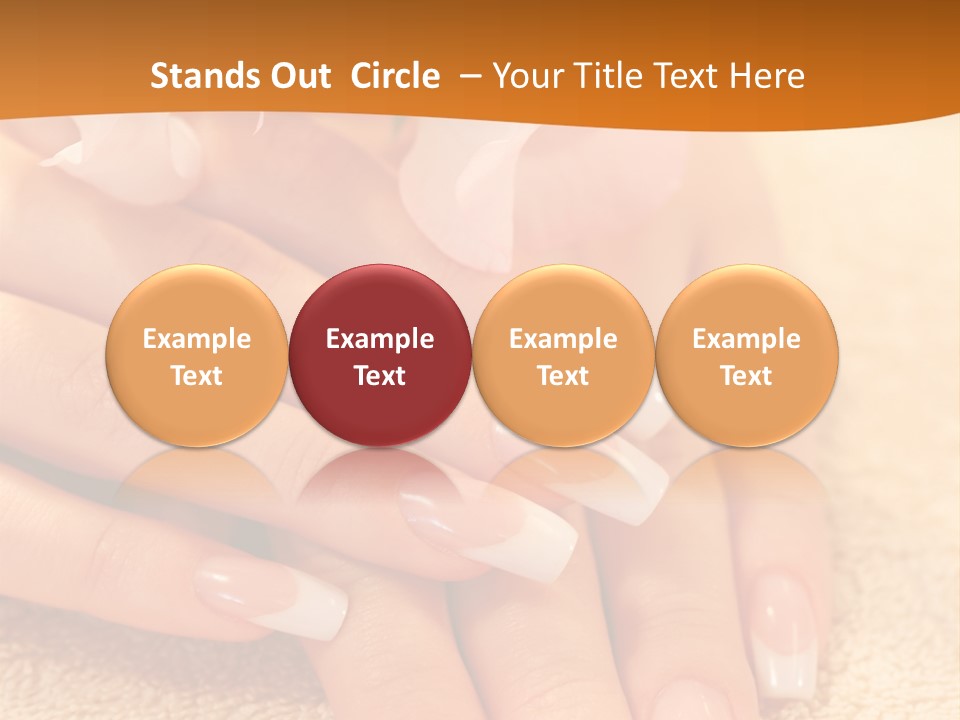 Wellness Close Up French PowerPoint Template