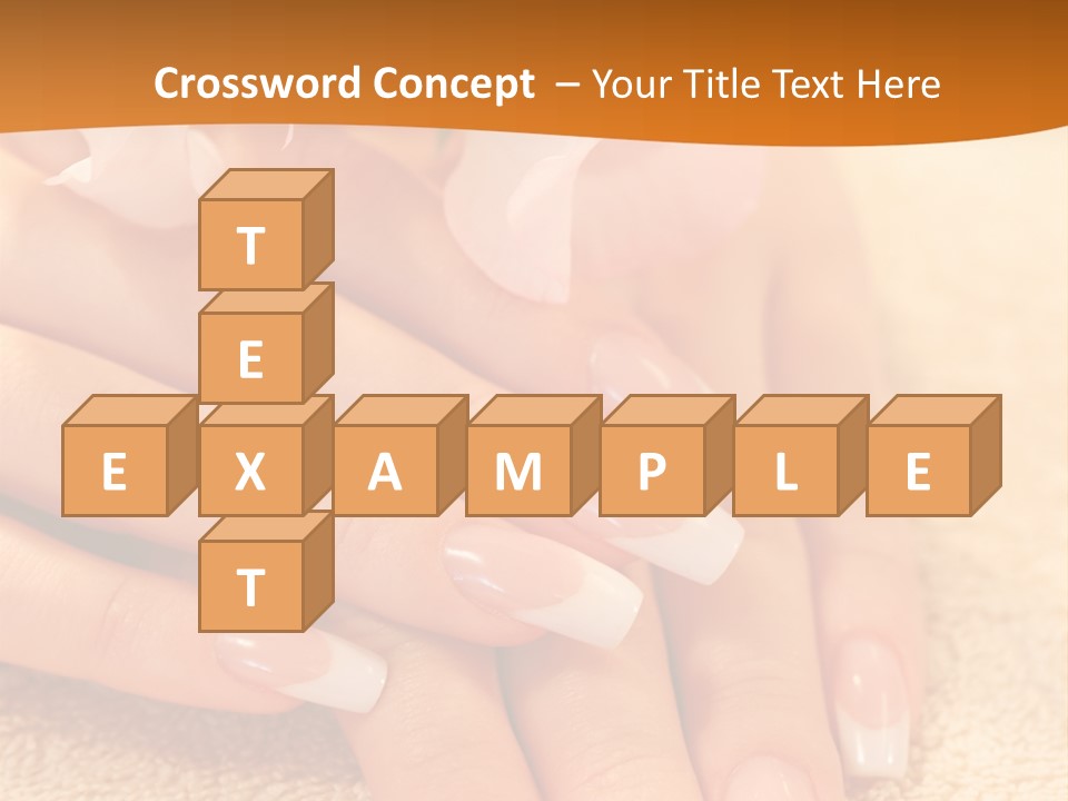 Wellness Close Up French PowerPoint Template