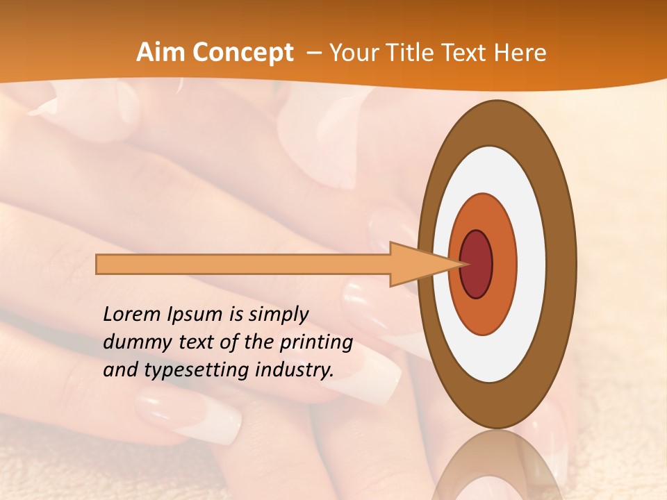 Wellness Close Up French PowerPoint Template