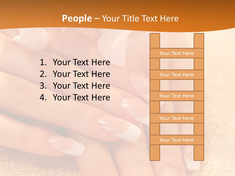 Wellness Close Up French PowerPoint Template