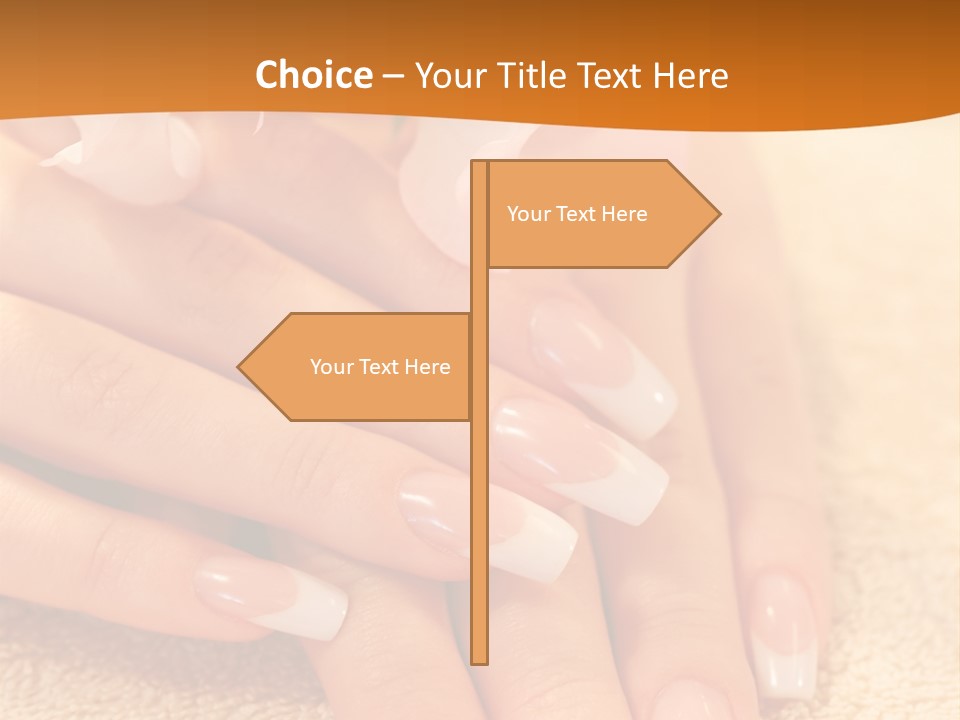 Wellness Close Up French PowerPoint Template