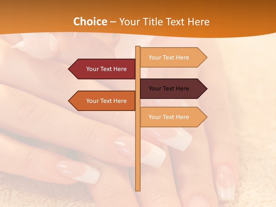 Wellness Close Up French PowerPoint Template