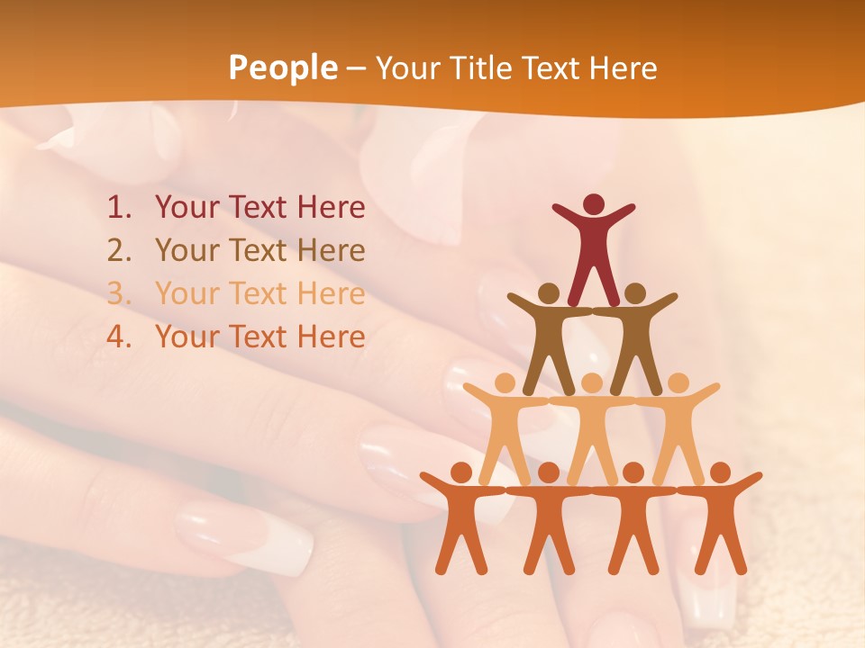 Wellness Close Up French PowerPoint Template