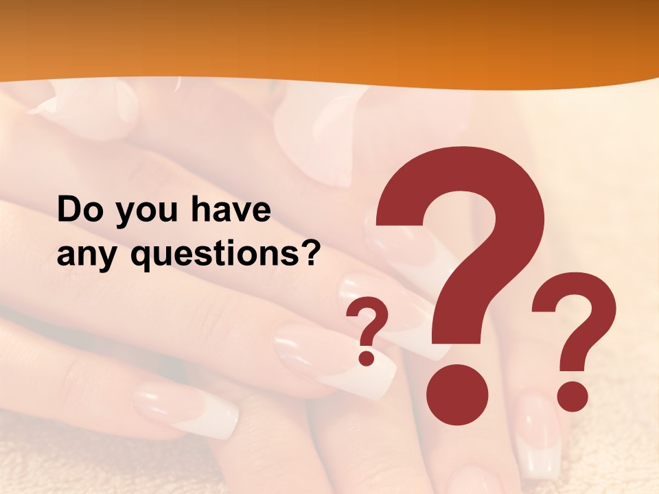 Wellness Close Up French PowerPoint Template