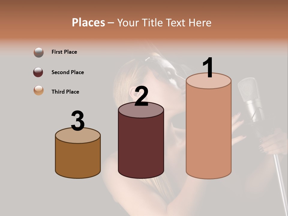 Studio Hot Audio PowerPoint Template