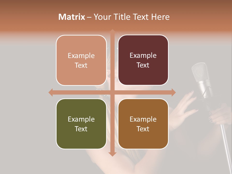 Studio Hot Audio PowerPoint Template