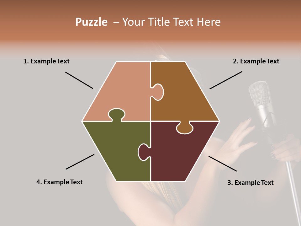 Studio Hot Audio PowerPoint Template