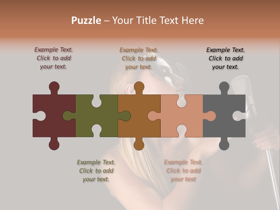 Studio Hot Audio PowerPoint Template