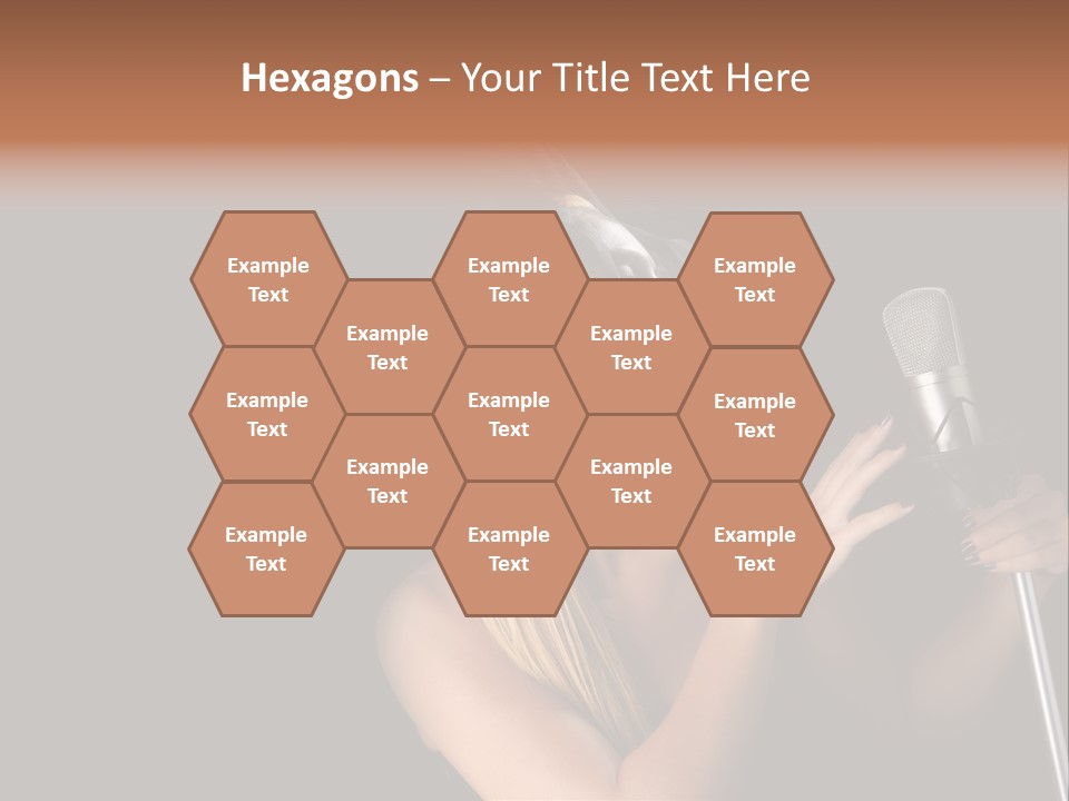 Studio Hot Audio PowerPoint Template