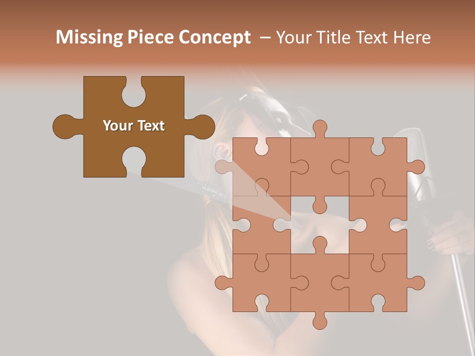 Studio Hot Audio PowerPoint Template