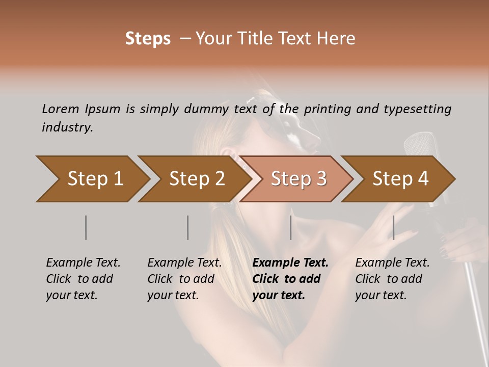 Studio Hot Audio PowerPoint Template