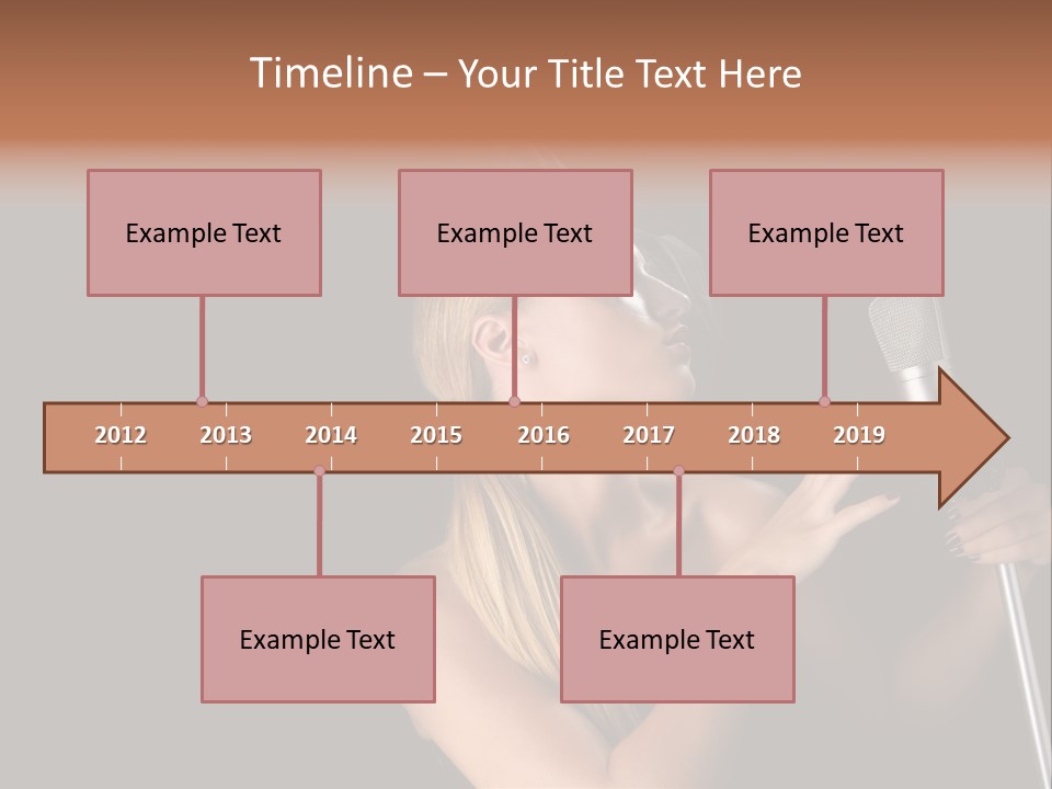Studio Hot Audio PowerPoint Template