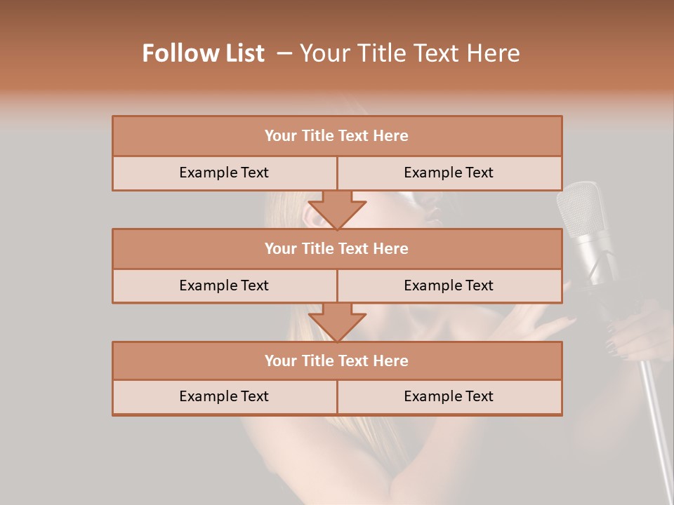 Studio Hot Audio PowerPoint Template