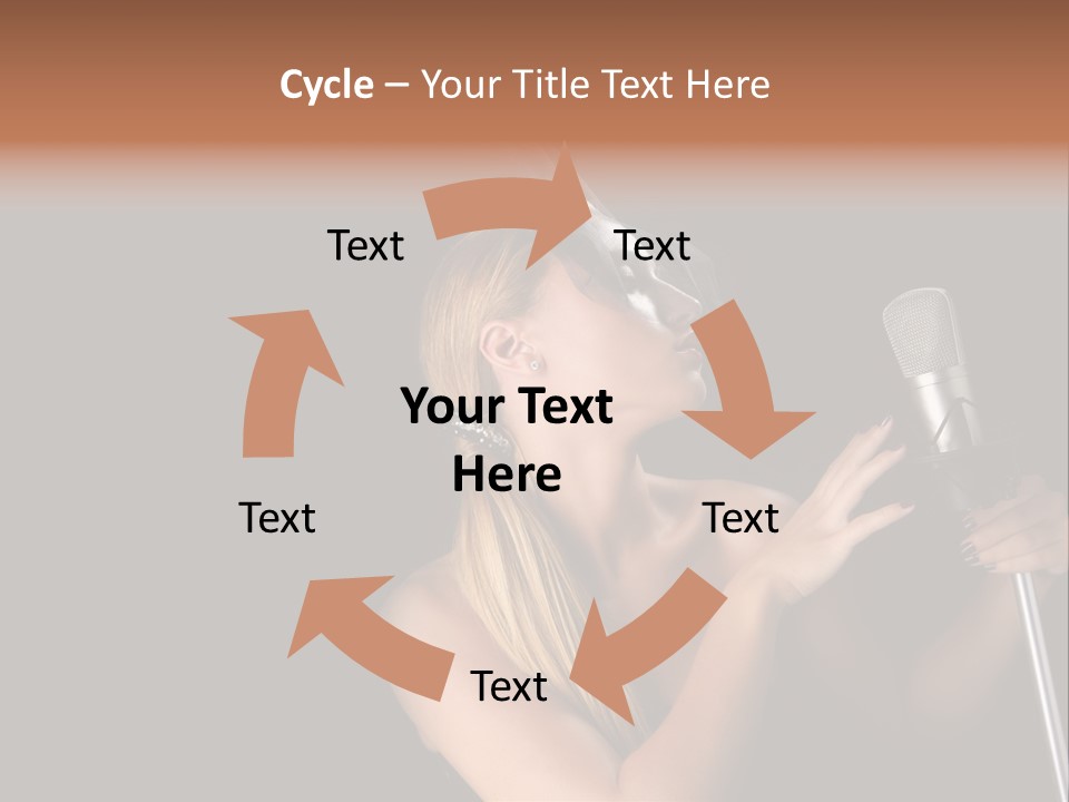 Studio Hot Audio PowerPoint Template