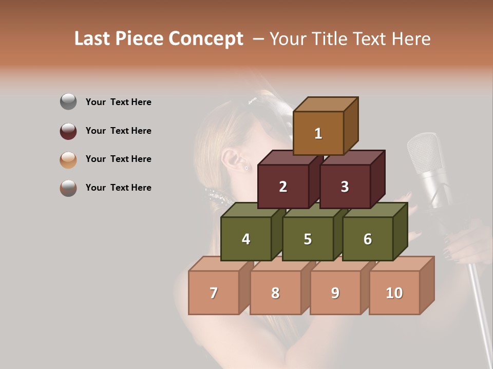 Studio Hot Audio PowerPoint Template