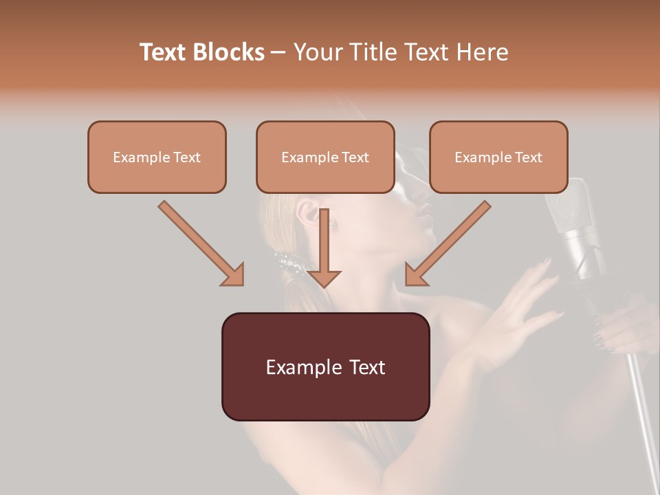 Studio Hot Audio PowerPoint Template
