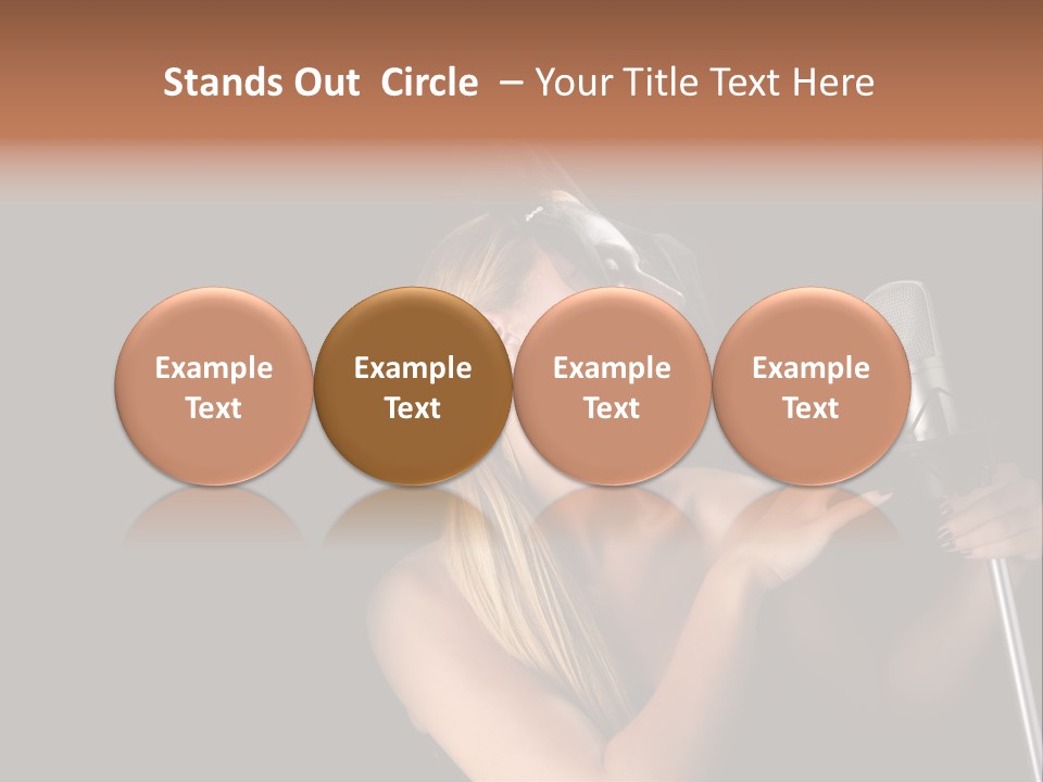 Studio Hot Audio PowerPoint Template