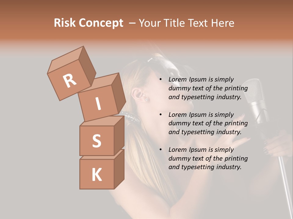 Studio Hot Audio PowerPoint Template