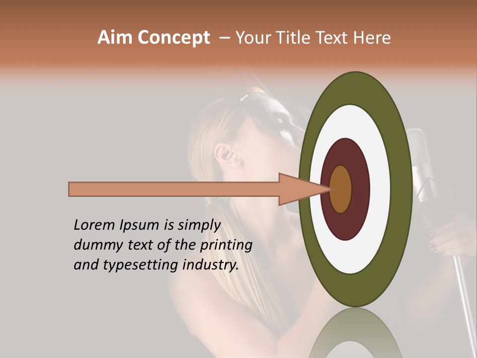 Studio Hot Audio PowerPoint Template