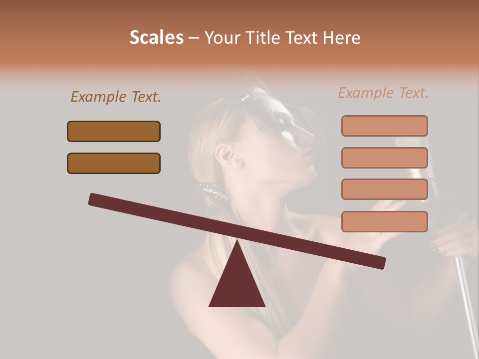 Studio Hot Audio PowerPoint Template