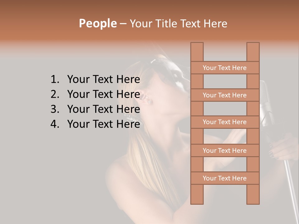 Studio Hot Audio PowerPoint Template