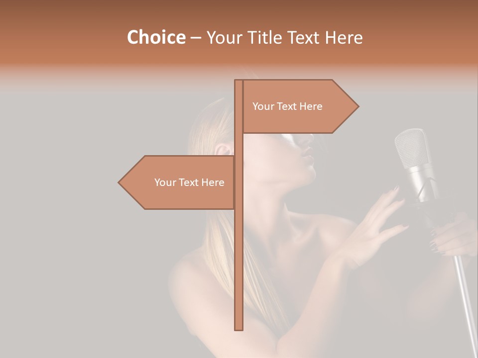 Studio Hot Audio PowerPoint Template