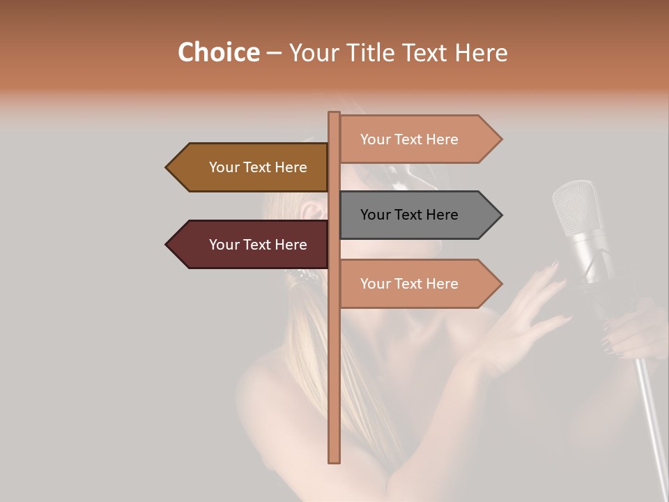 Studio Hot Audio PowerPoint Template