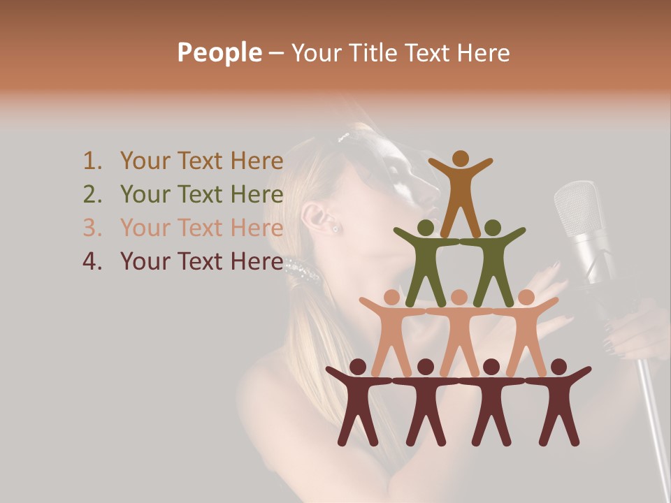 Studio Hot Audio PowerPoint Template