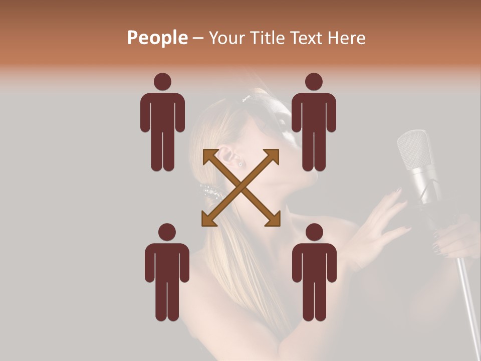 Studio Hot Audio PowerPoint Template