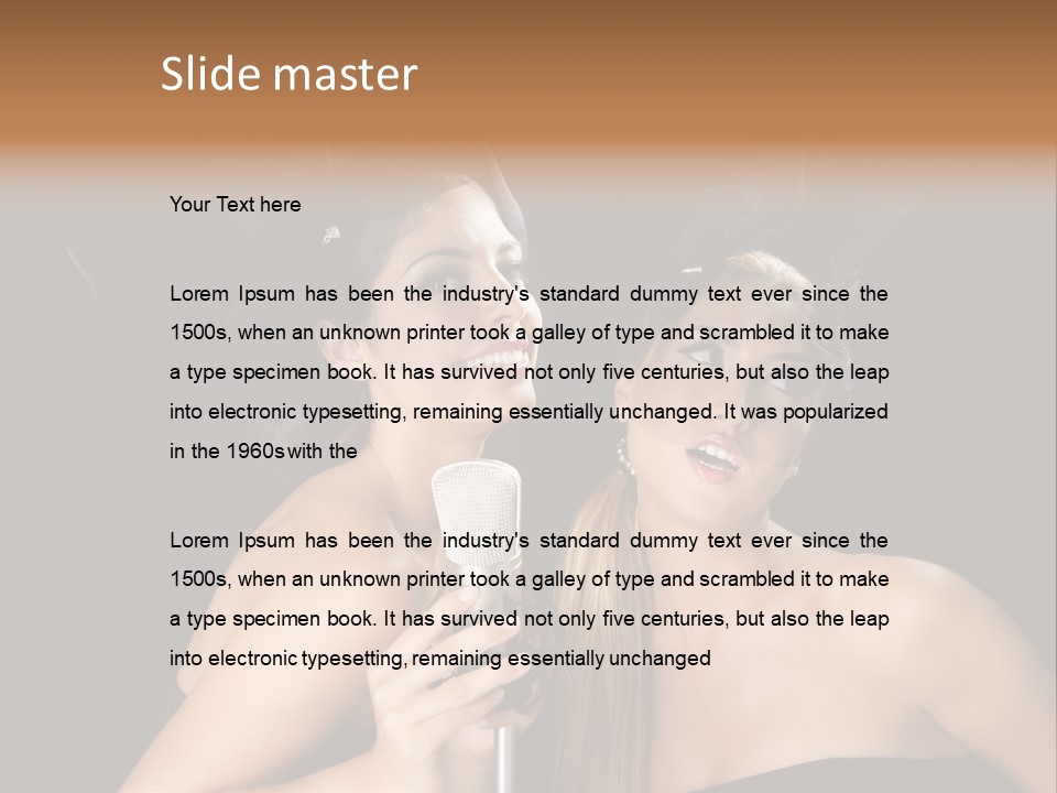 Studio Face  PowerPoint Template