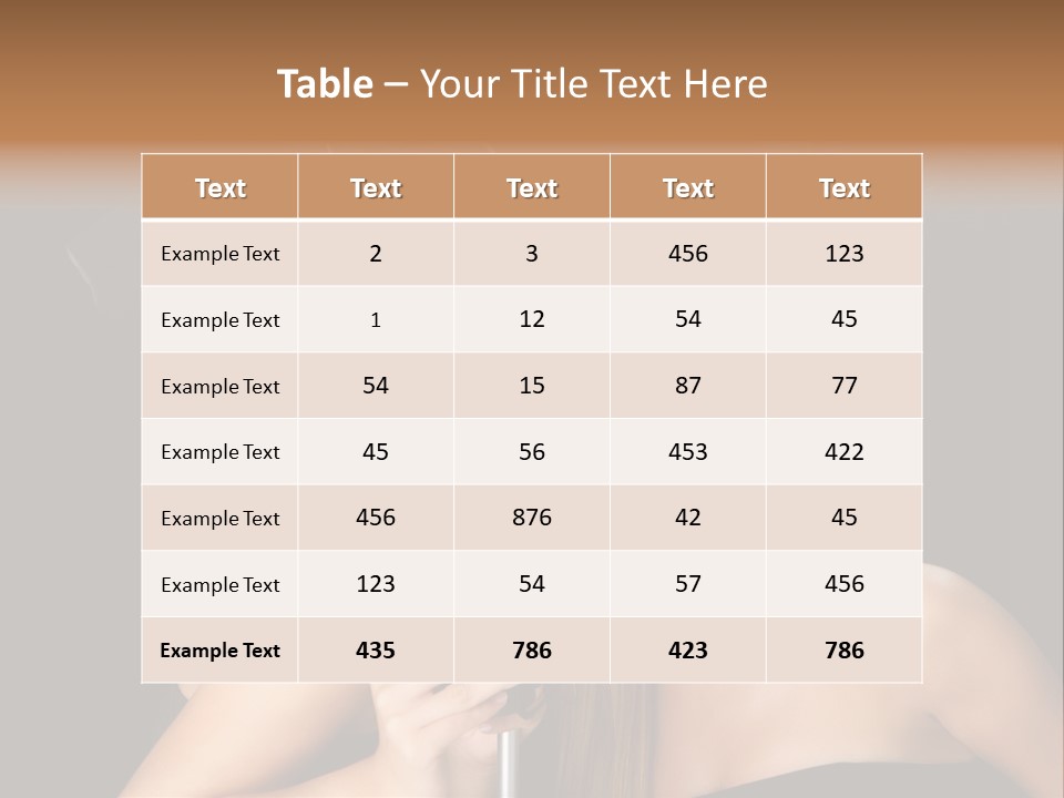 Studio Face  PowerPoint Template