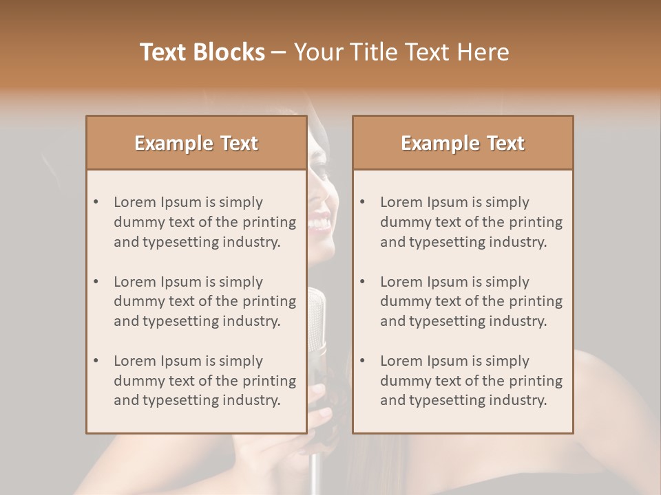 Studio Face  PowerPoint Template