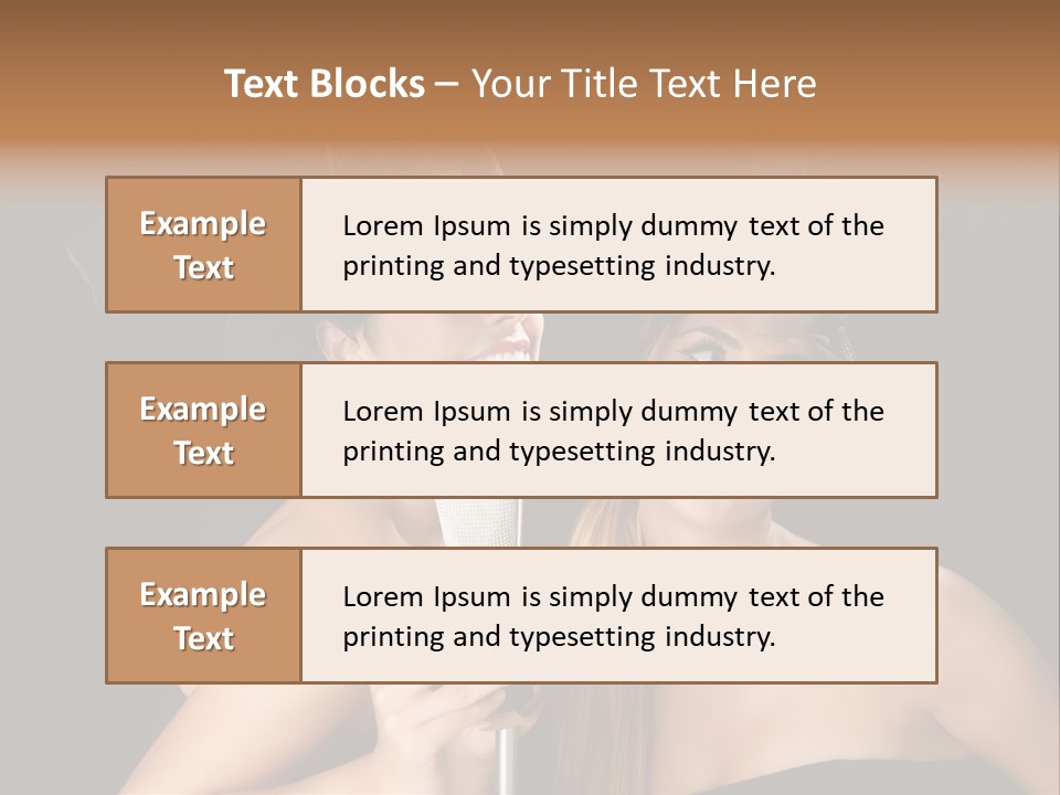 Studio Face  PowerPoint Template