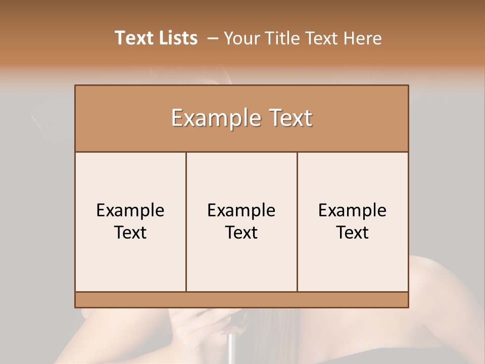Studio Face  PowerPoint Template