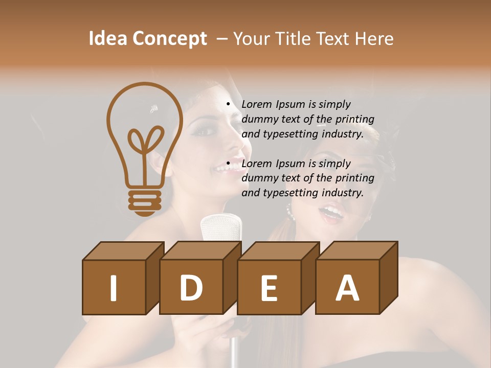 Studio Face  PowerPoint Template