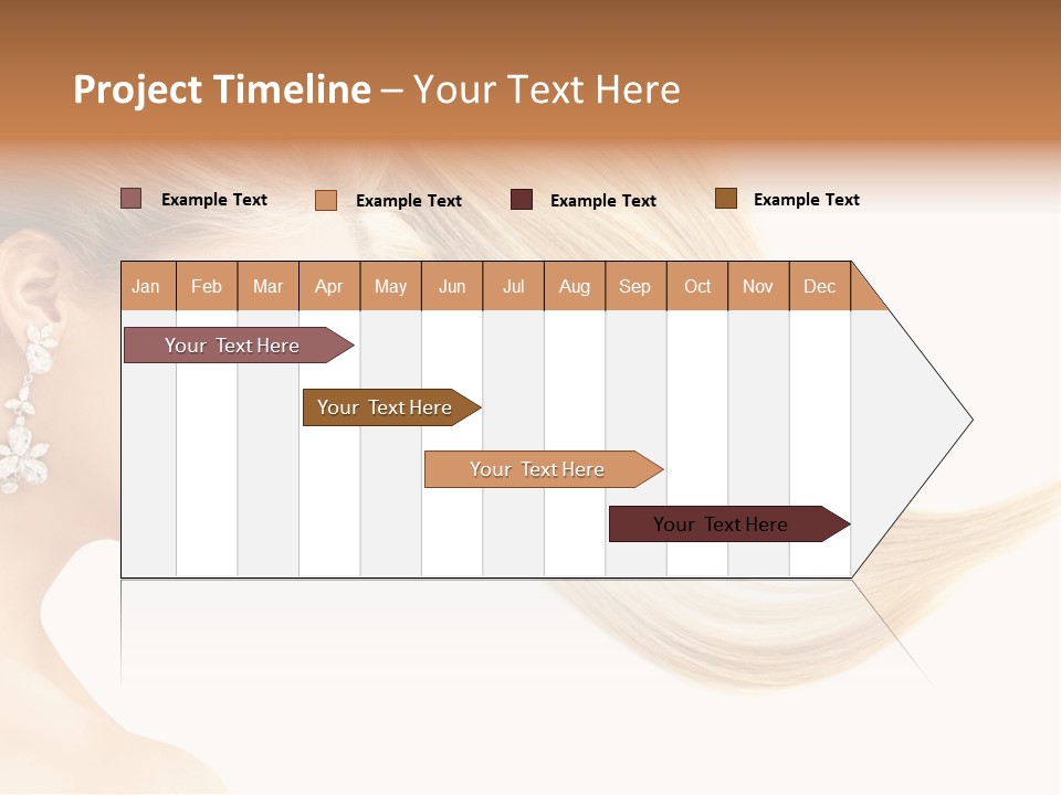 Woman Face Fashion PowerPoint Template