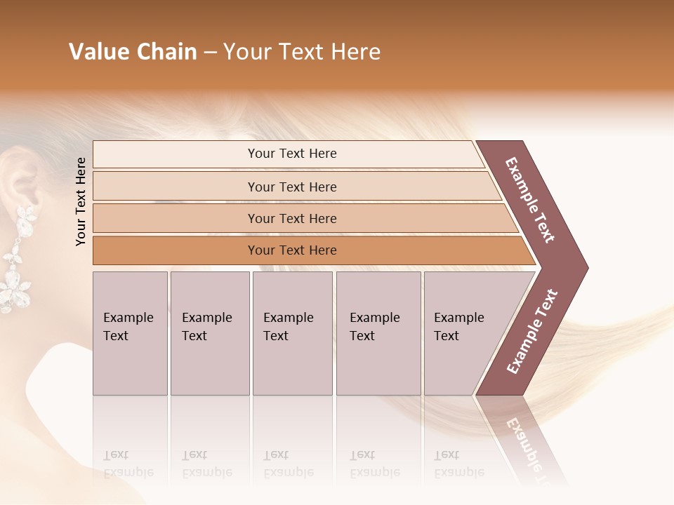 Woman Face Fashion PowerPoint Template