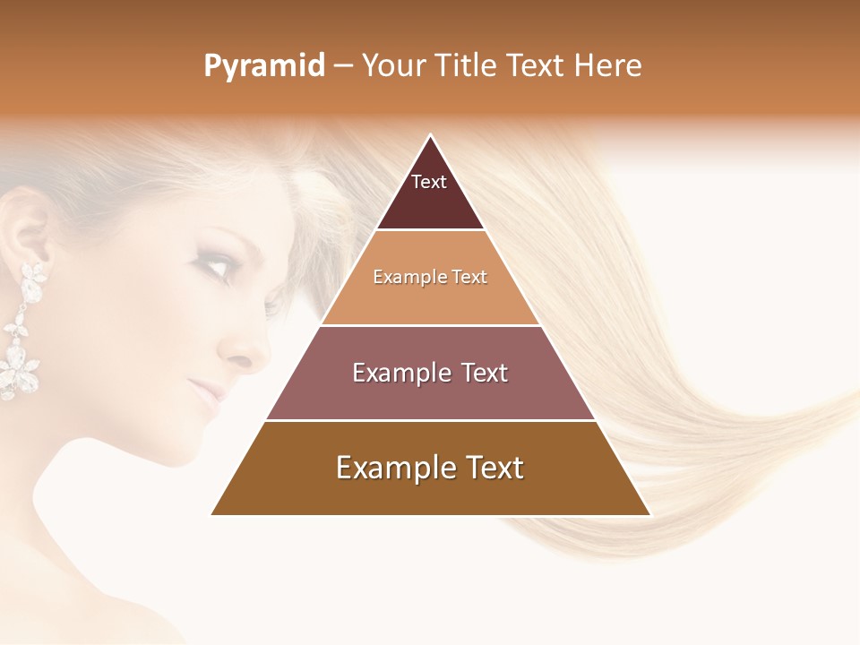 Woman Face Fashion PowerPoint Template