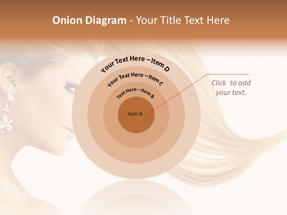 Woman Face Fashion PowerPoint Template