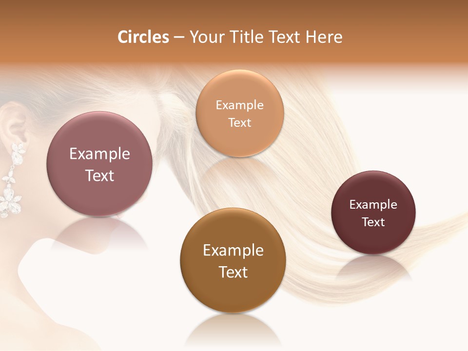 Woman Face Fashion PowerPoint Template