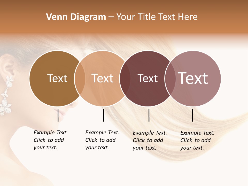 Woman Face Fashion PowerPoint Template