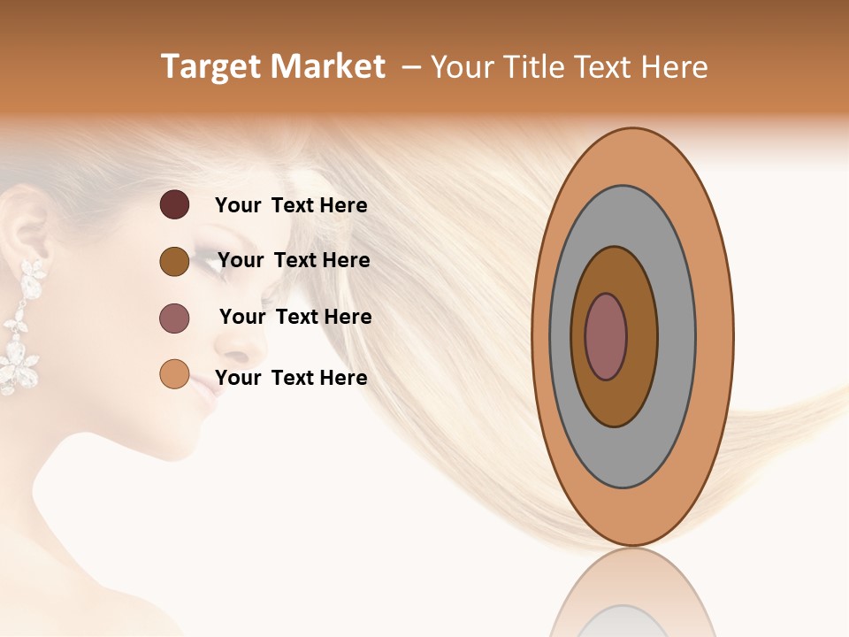 Woman Face Fashion PowerPoint Template