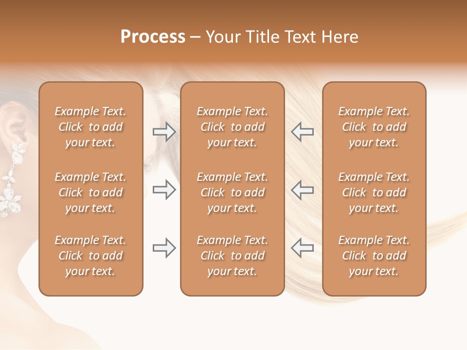 Woman Face Fashion PowerPoint Template
